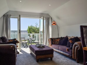 Living area | Queen&rsquo;s View Lodge, Banchory
