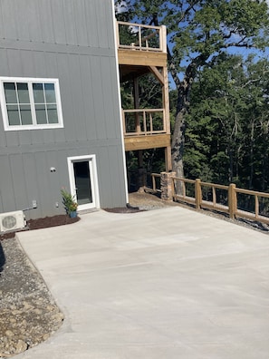 Rental parking area