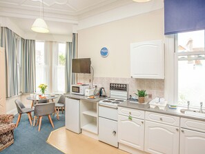 Kitchen area | Apartment Two - Broadshade Holiday Apartments, Paignton