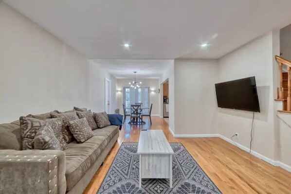 Bright living room