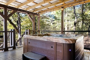 Bain à remous extérieur