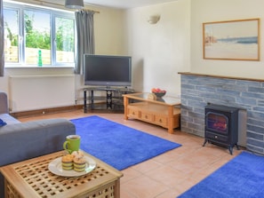 Living room | The Vineries- Glady’s Orchard - The Vineries, Lands End, near Porthcurno