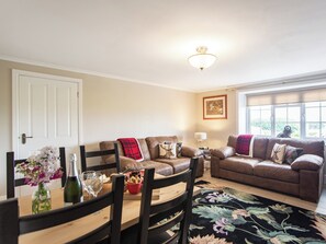 Living room/dining room | Flossy&rsquo;s House - Wandon Farm Cottages, Chatton, near Wooler