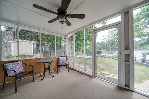 Screened-in porch