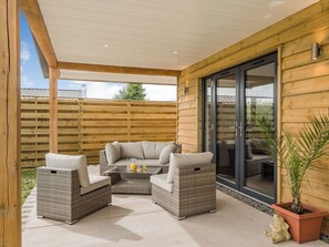 Terrace | Bramley Lodge - Upper Holme Lodges, Lyonshall, near Kington