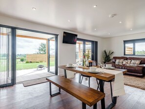 Open plan living space | Bramley Lodge - Upper Holme Lodges, Lyonshall, near Kington