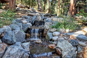 There's something so special about the sounds of this stream in your backyard.