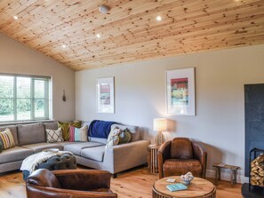 Living area | Meadowside Lodges- Hobby Lodge - Meadowside Lodges, St Columb, near Padstow
