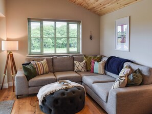 Living area | Meadowside Lodges- Hobby Lodge - Meadowside Lodges, St Columb, near Padstow