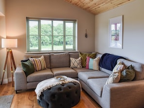 Living area | Meadowside Lodges- Hobby Lodge - Meadowside Lodges, St Columb, near Padstow