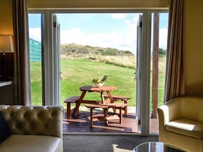 Open plan living space | Seaviews and Hot Tub at The Fairways - The Fairways, Portpatrick