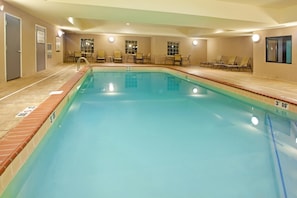 Take a dip in the pool.