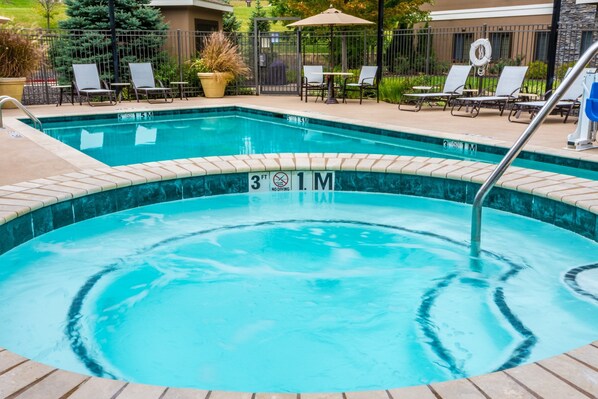 Enjoy the hot tub.