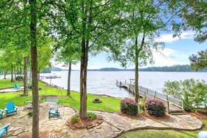 Incredible views from anywhere on this beautifully landscaped property.