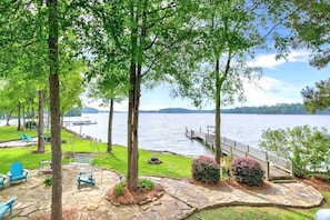 Incredible views from anywhere on this beautifully landscaped property.