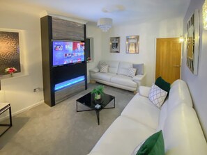 Lounge with Sky TV sports and Cinema | Newcastle Lodge, Thornton-Cleveleys, near Blackpool