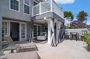 Large private patio for this downstairs unit.