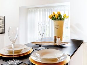 Dining Area | Tor View - The Old Strawberry Barn Studios, Cheddar