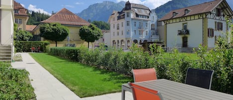 Cloud, Sky, Building, Plant, Property, Window, Table, Outdoor Furniture, Leisure, Outdoor Table