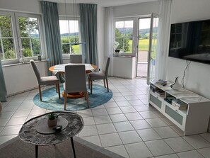 Uitzicht vanuit accommodatie