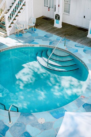 Shared Pool - Located in the courtyard of the Curry Mansion, the pool is an oasis, offering shade and relief from the heat of the day in Key West.