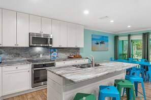 Updated Kitchen with Stainless Appliances