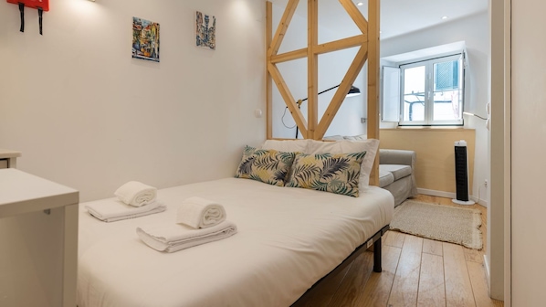 This cozy space provides a comfortable bed for restful nights #comfort #rest #portugal #pt #lisbon