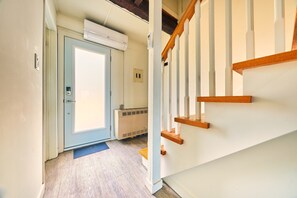 Handrails in stairways