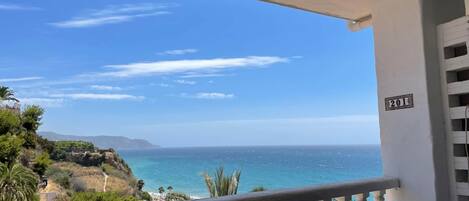 View from balcony towards Burriana0 beach - Gotonerja