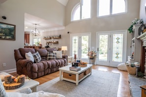 Large open spaces with lots of natural light are standard here.