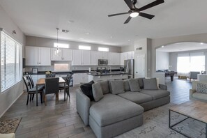 This is where memories are made! Spacious family room area to gather around!