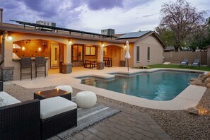 Fabulous backyard for your entertaining desires.
