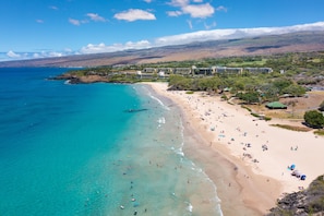 Only beachfront complex on Voted #1 Beach in USA - Hapuna Beach