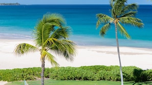 Swim in the warm aquamarine waters