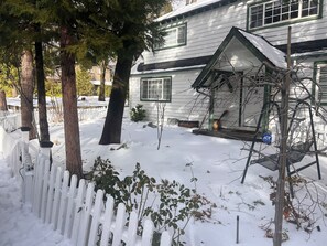 Front Yard View in Snow