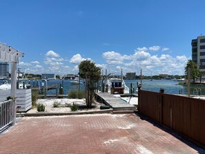Walk right off your patio onto the dock leading to the private boat slip