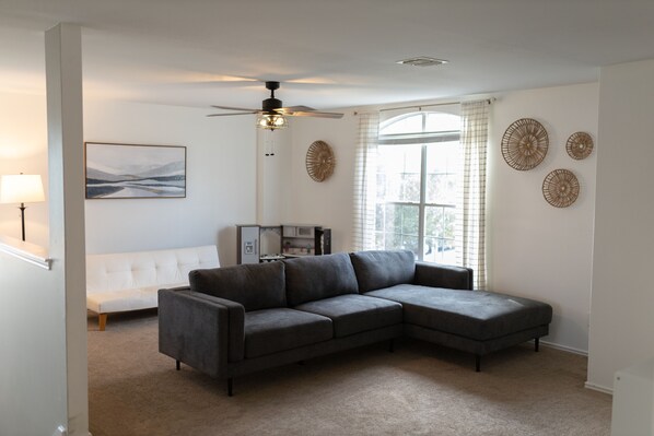 Game room upstairs