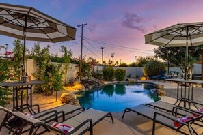 Backyard Twilight (Pool)