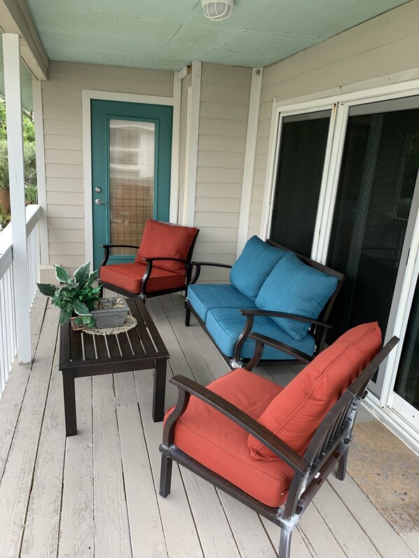 Sit & Relax while listening to the sound of the ocean & feel the salty air
