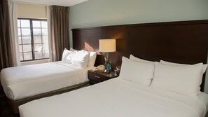 Get a peaceful night sleep in our cozy bedroom.