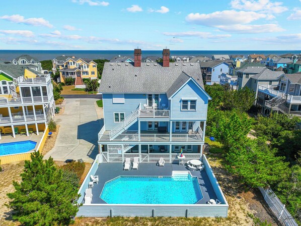 Enjoy a relaxing, luxurious vacation with ocean views when you stay at  Carolina House!
