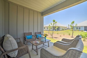 Covered Patio | Free WiFi | Towels & Linens | Single-Story Interior