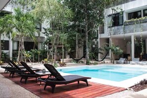 beautiful pool and common areas