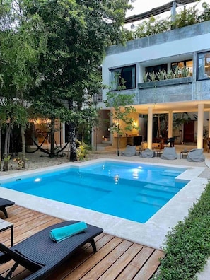 Beautiful pool and common areas - ground level