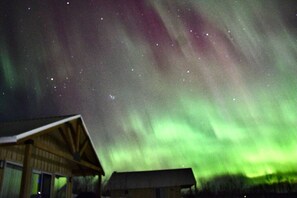 Island Overlook Northern Lights