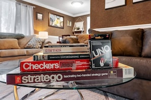 Games & Books to enjoy while passing time with your family and friends!