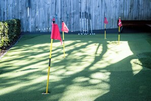 Put-put course for some friendly competition.