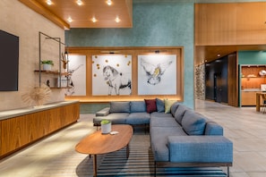 Lobby sitting area