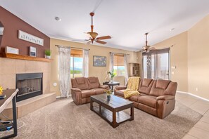 Living Room with Smart TV 