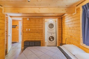 Laundry Located In Bedroom